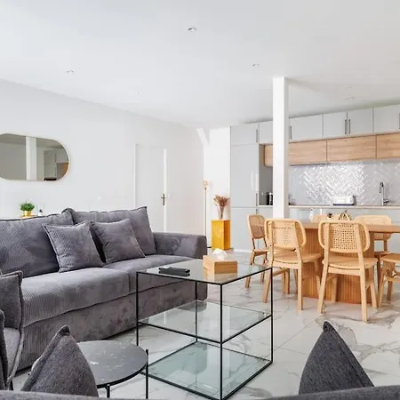 Beautiful Flat For 6 People #6 Appartement Asnières Buitenkant foto